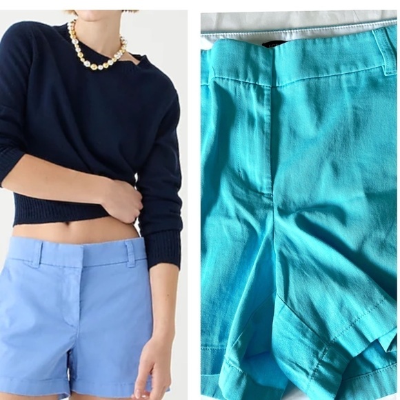 J. Crew Re-Imagined, inspired by the people & planet, classic chino 5” shorts. - Picture 1 of 5